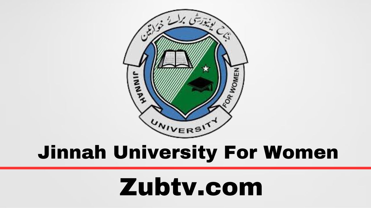 Jinnah University For Women Admission 2023 Apply Online